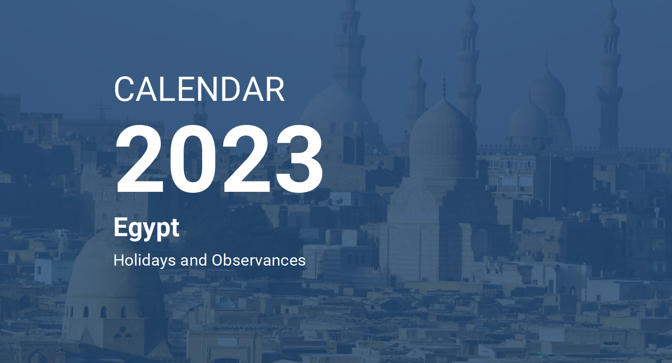 Year 2023 Calendar – Egypt